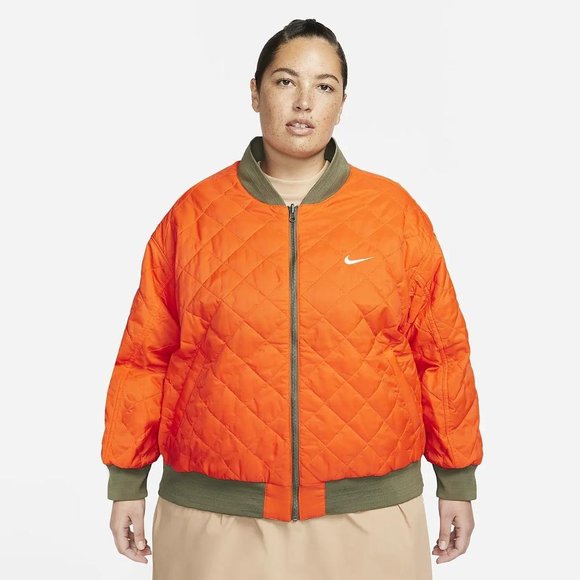 Nike Sportswear Women's Reversible Varsity Bomber Jacket - Picture 2 of 9